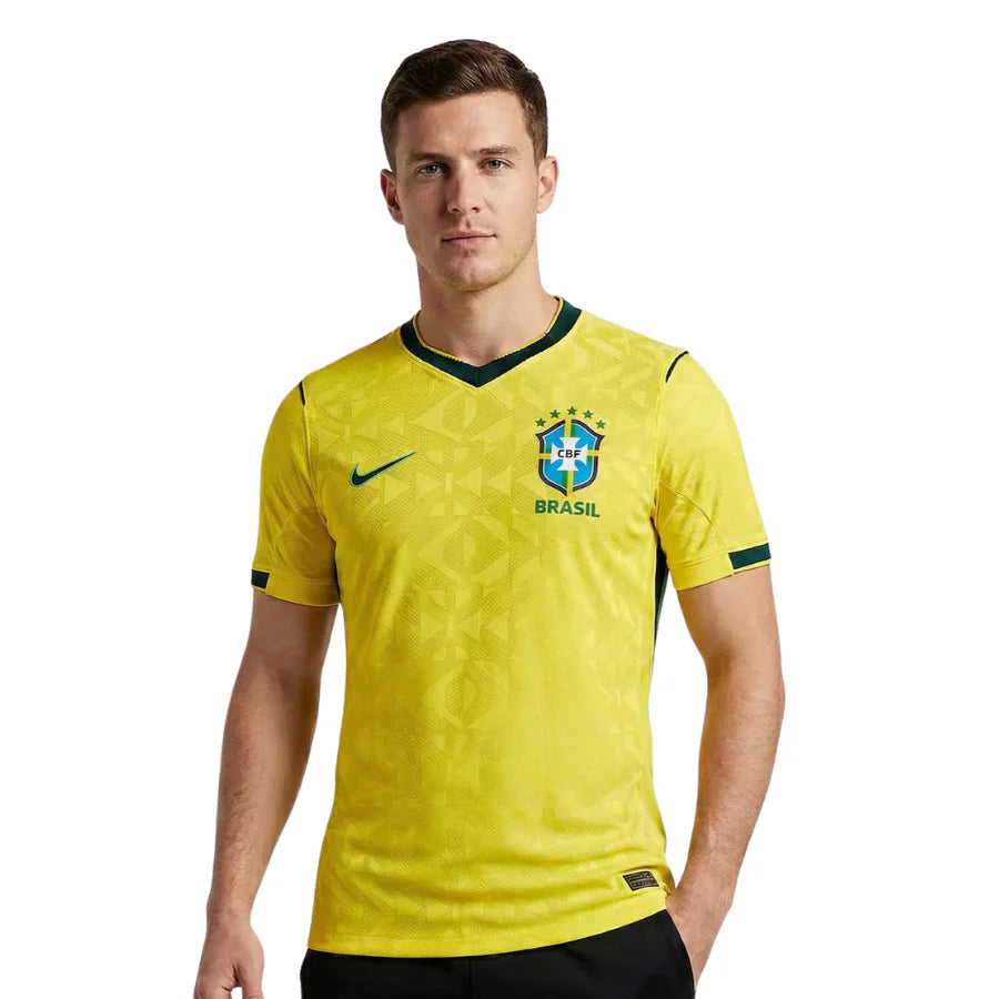 Camiseta de local de jugador de Brasil 2025 - Copa del Mundo 2026