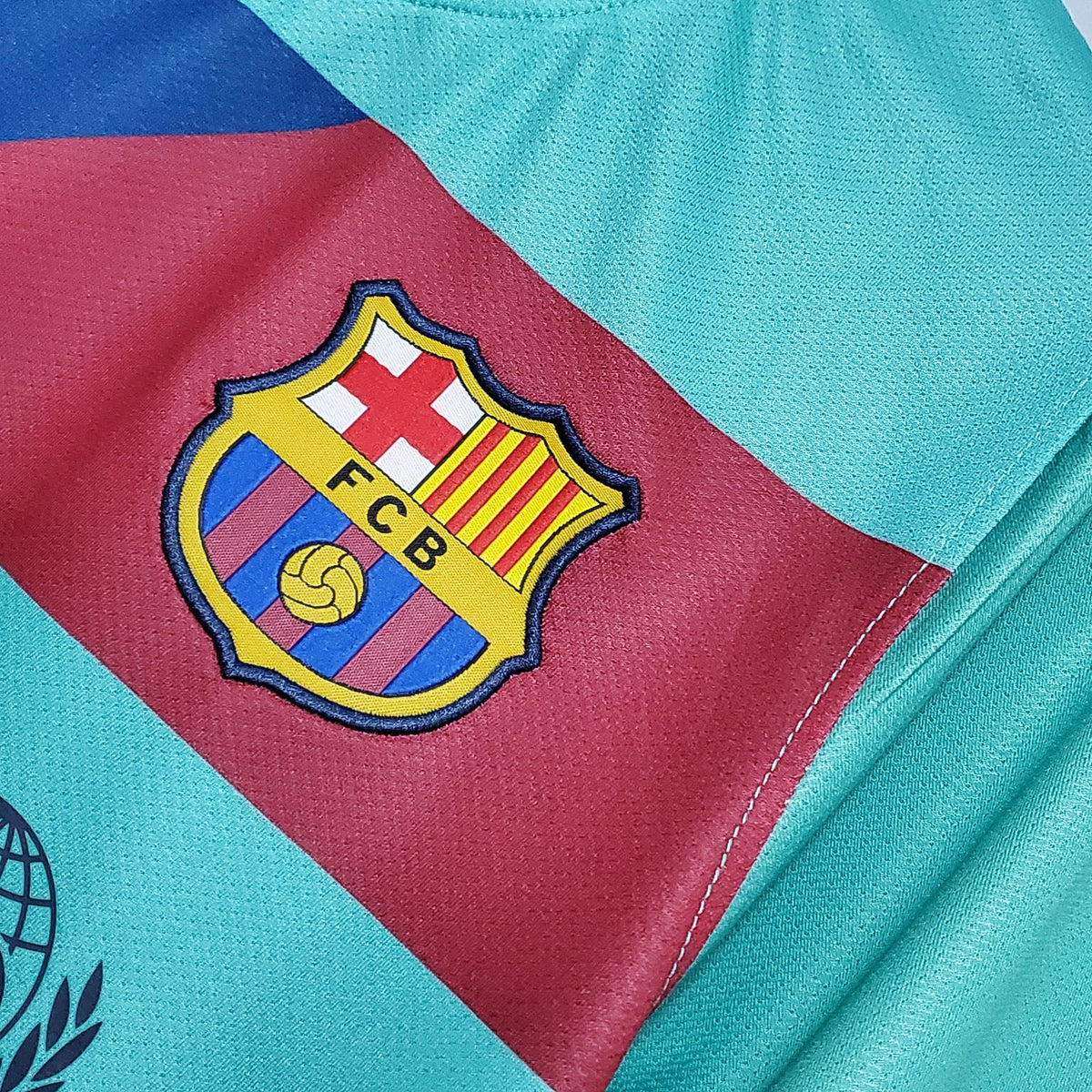 Camiseta retro de visitante del Barcelona 2010/2011