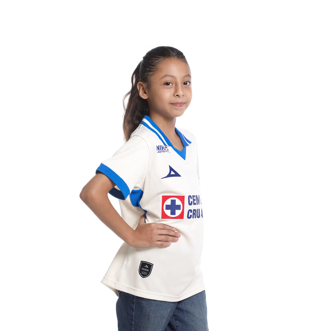 Camiseta de visitante de Cruz Azul para niños 2024/25