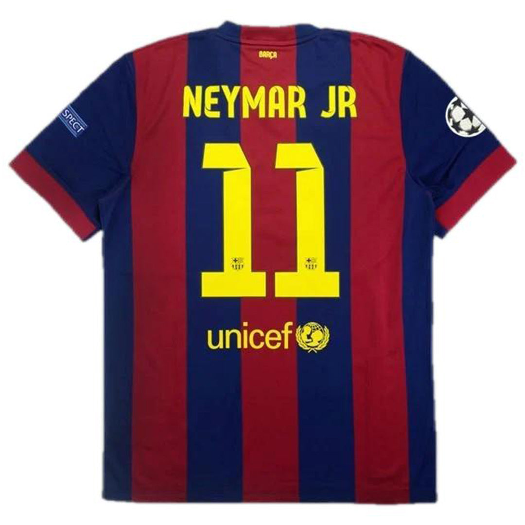 Camiseta retro local del Barcelona Neymar JR 2014/2015