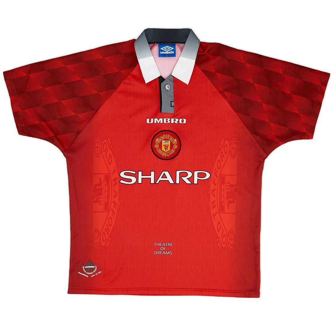Camiseta retro local del Manchester United SCHOLES #18 1996/97