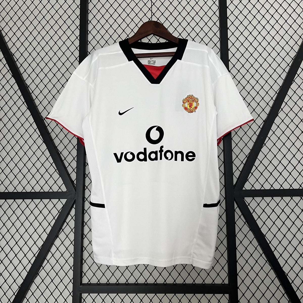 Manchester United Retro blanco 2002/03