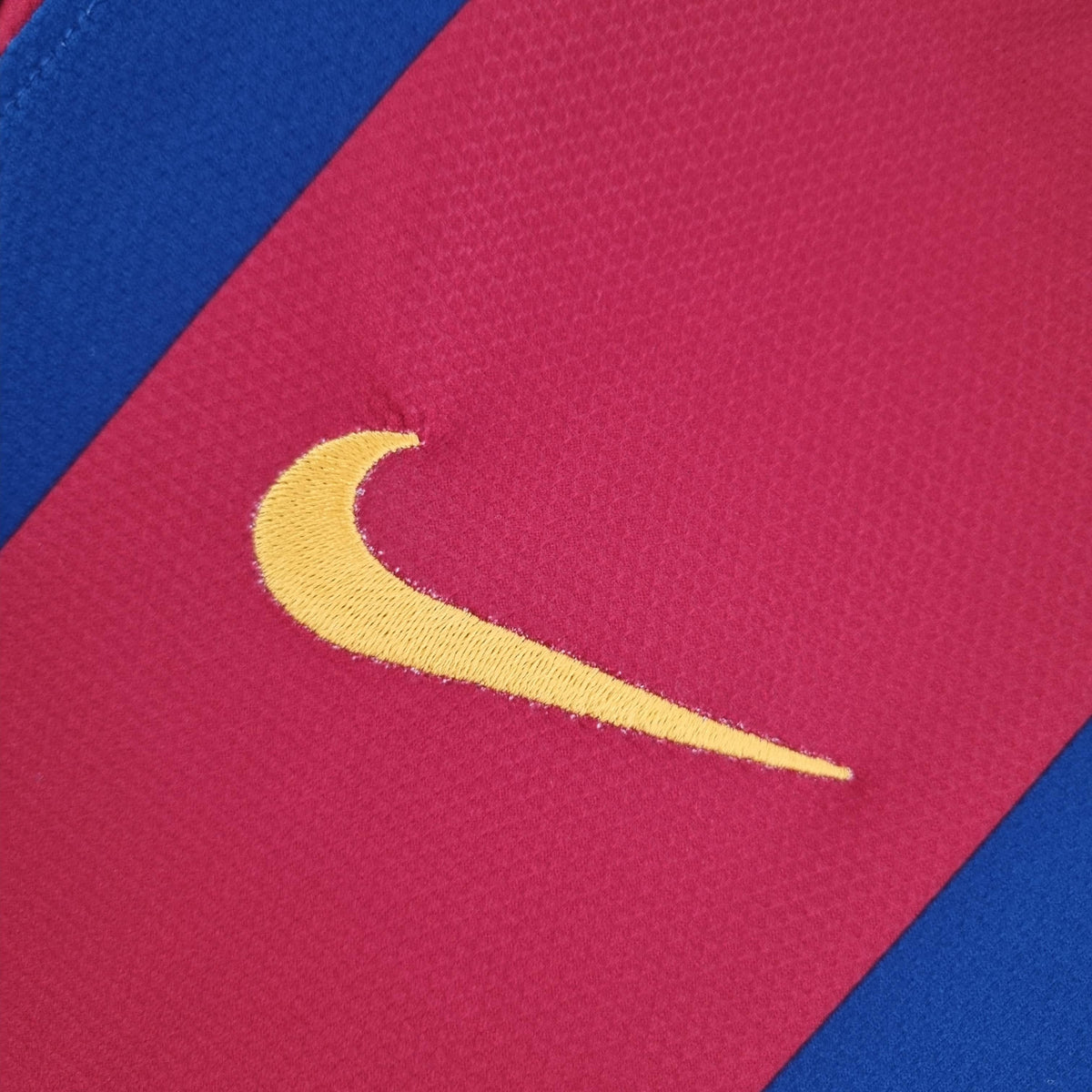Camiseta retro local del Barcelona de la UEFA Champions League 2010/2012 (manga larga)