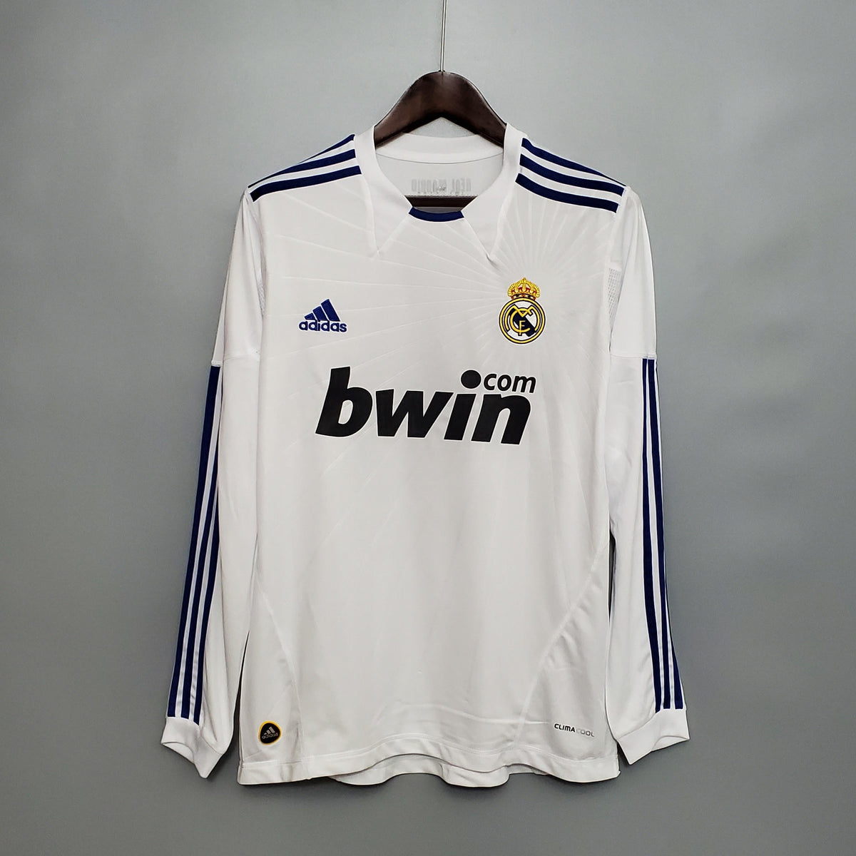 Camiseta retro local del Real Madrid 2010/2011 - Manga larga