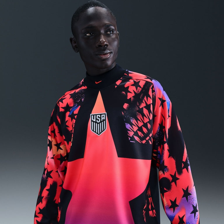 USA Goalkeeper Jersey Orange Cup 2026/27 Long Sleeve Men's