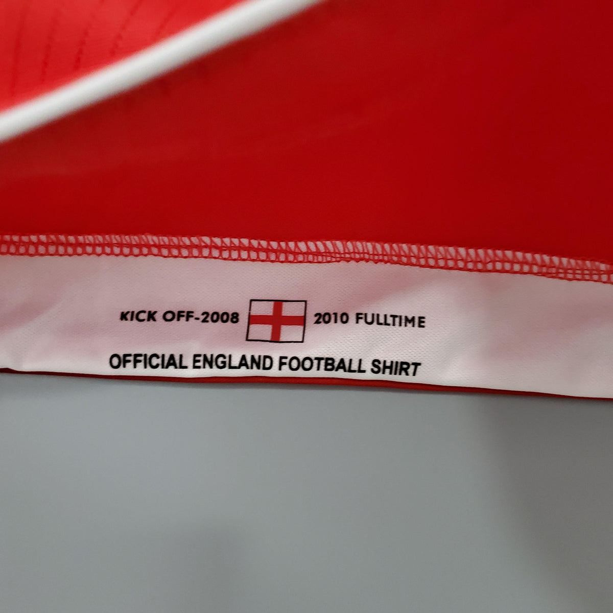 Camiseta retro de visitante de Inglaterra 2008/2010