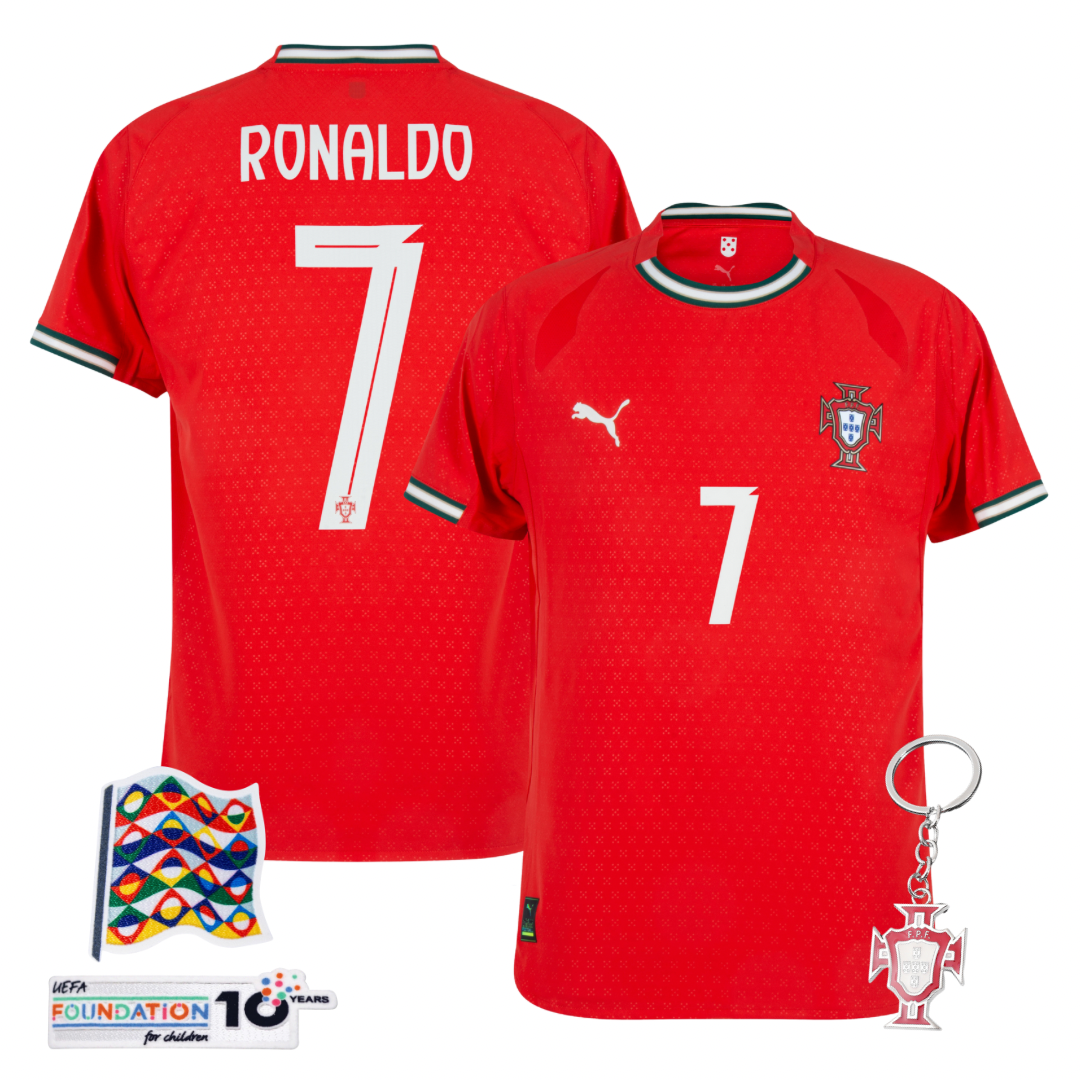 Portugal 25/26 I Camiseta CR7 - Versión Fan