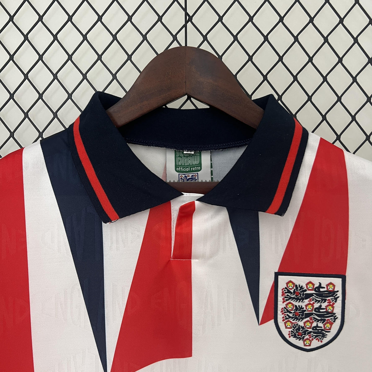 Camiseta retro de local de Inglaterra 1992