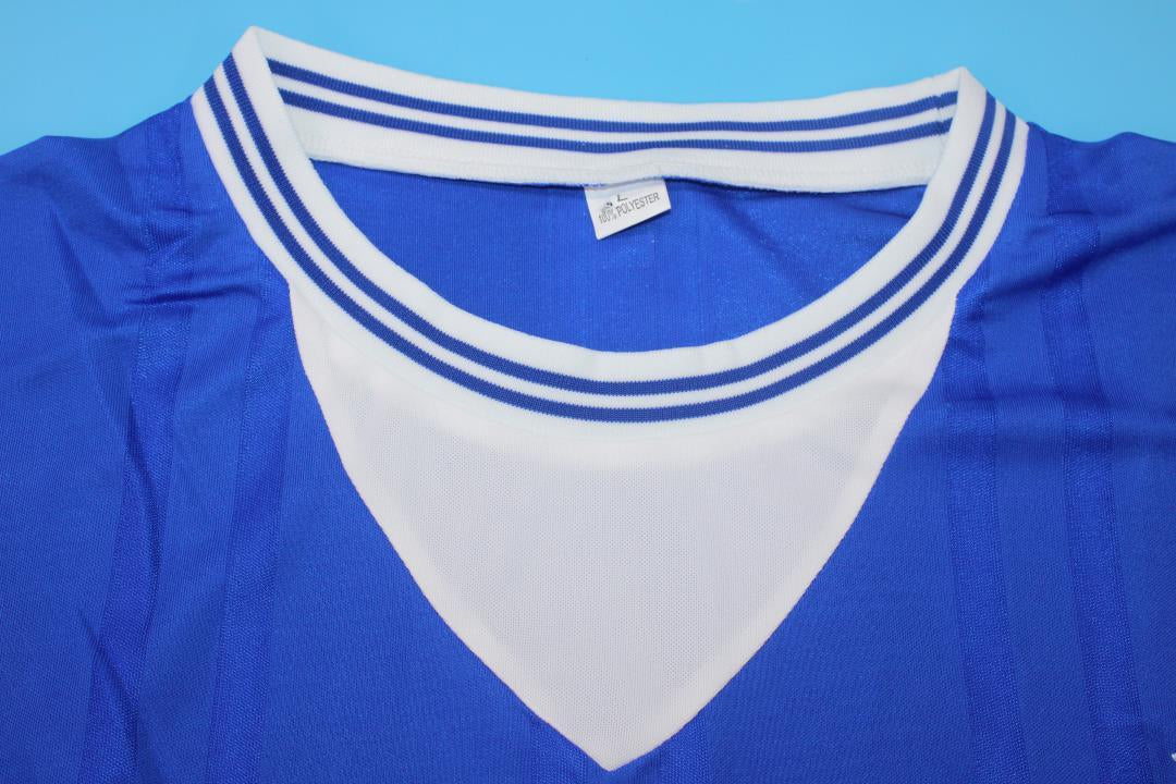 Camiseta retro local de la Copa del Everton 1985