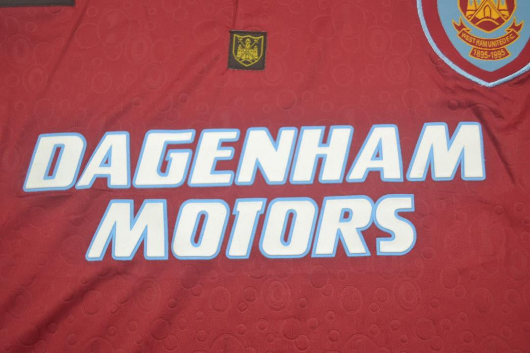 Camiseta Retro de Local del West Ham United 1995/1997