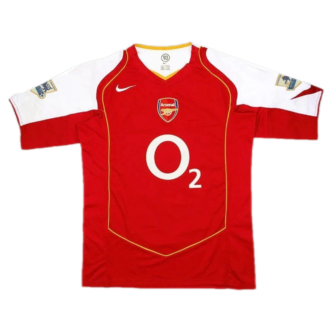 Camiseta retro local del Arsenal CESC FÁBREGAS #15 2004/05