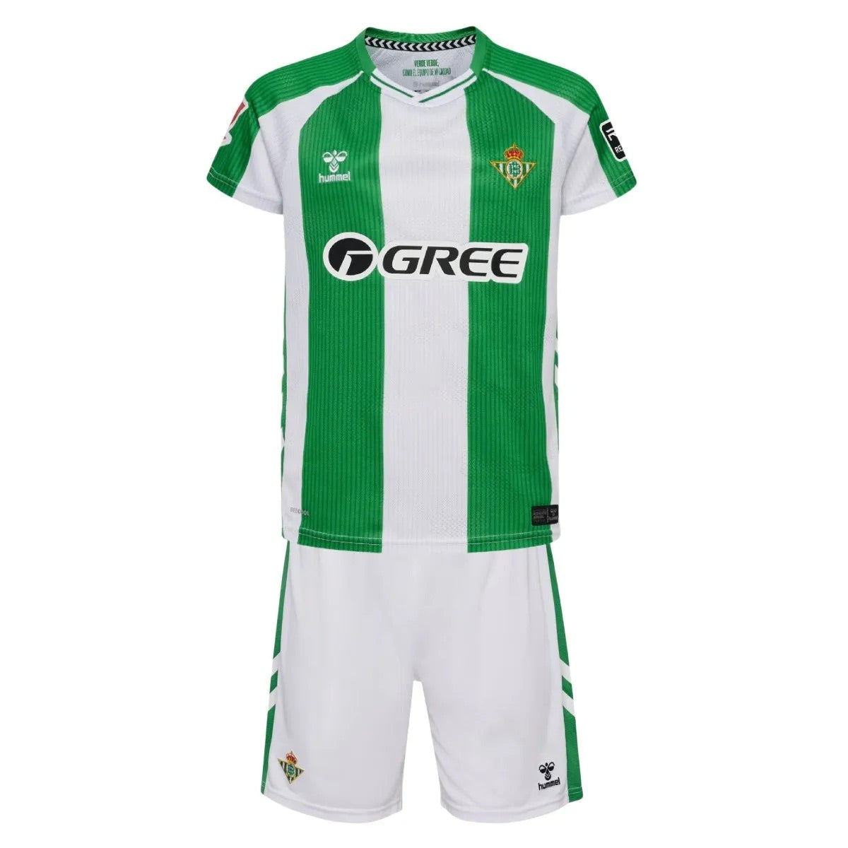 Camiseta + Pantalón Corto Real Betis Local I 2025/2026 - Versión Jugador del kit