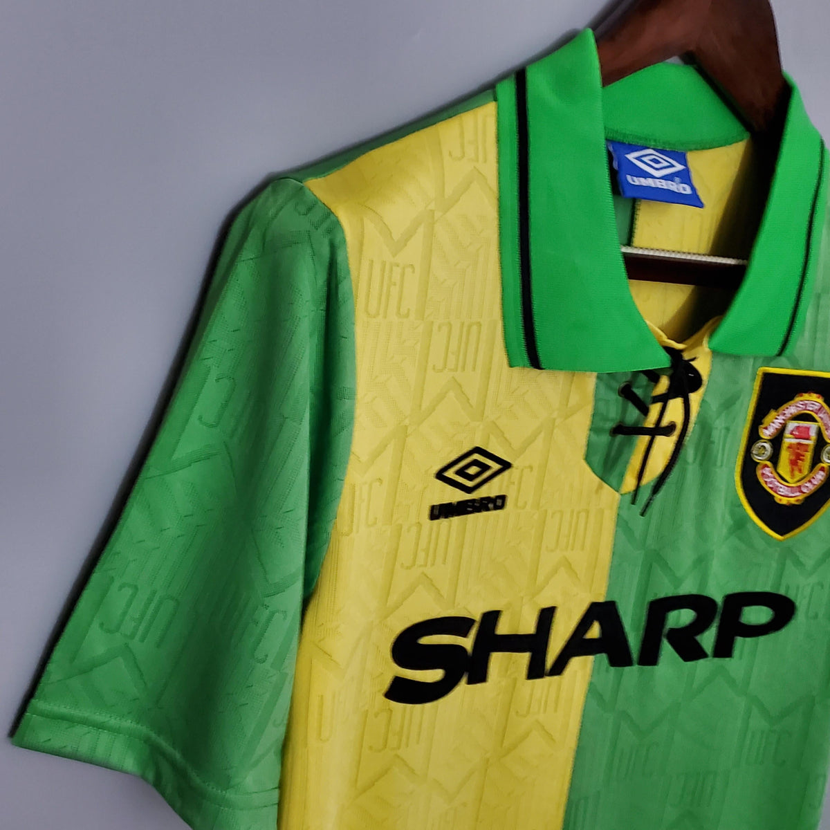 Camiseta retro de visitante del Manchester United 1992/94
