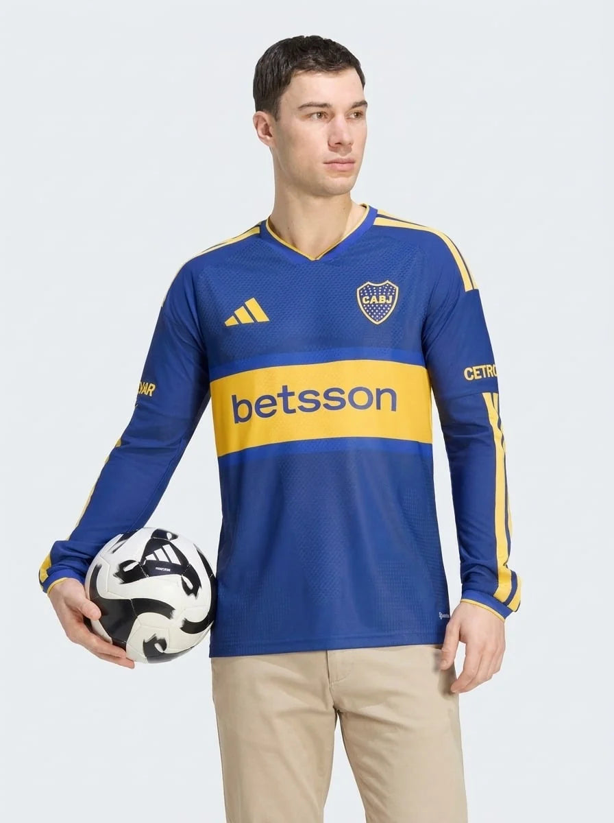 Boca Juniors Home Jersey 2026/27 - Long Sleeve