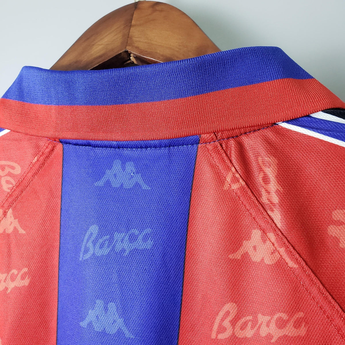 Camiseta retro de local del Barcelona 1996/1997