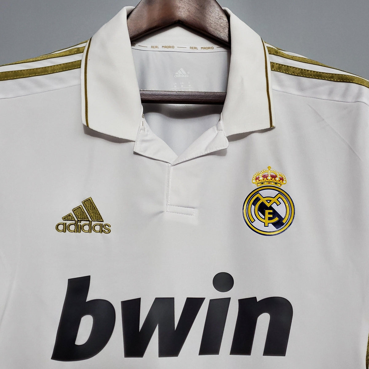 Camiseta retro local del Real Madrid 2011/2012 - Manga larga