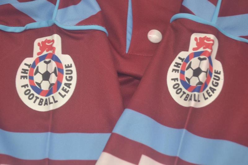 Camiseta retro de local del West Ham United 1991/1992
