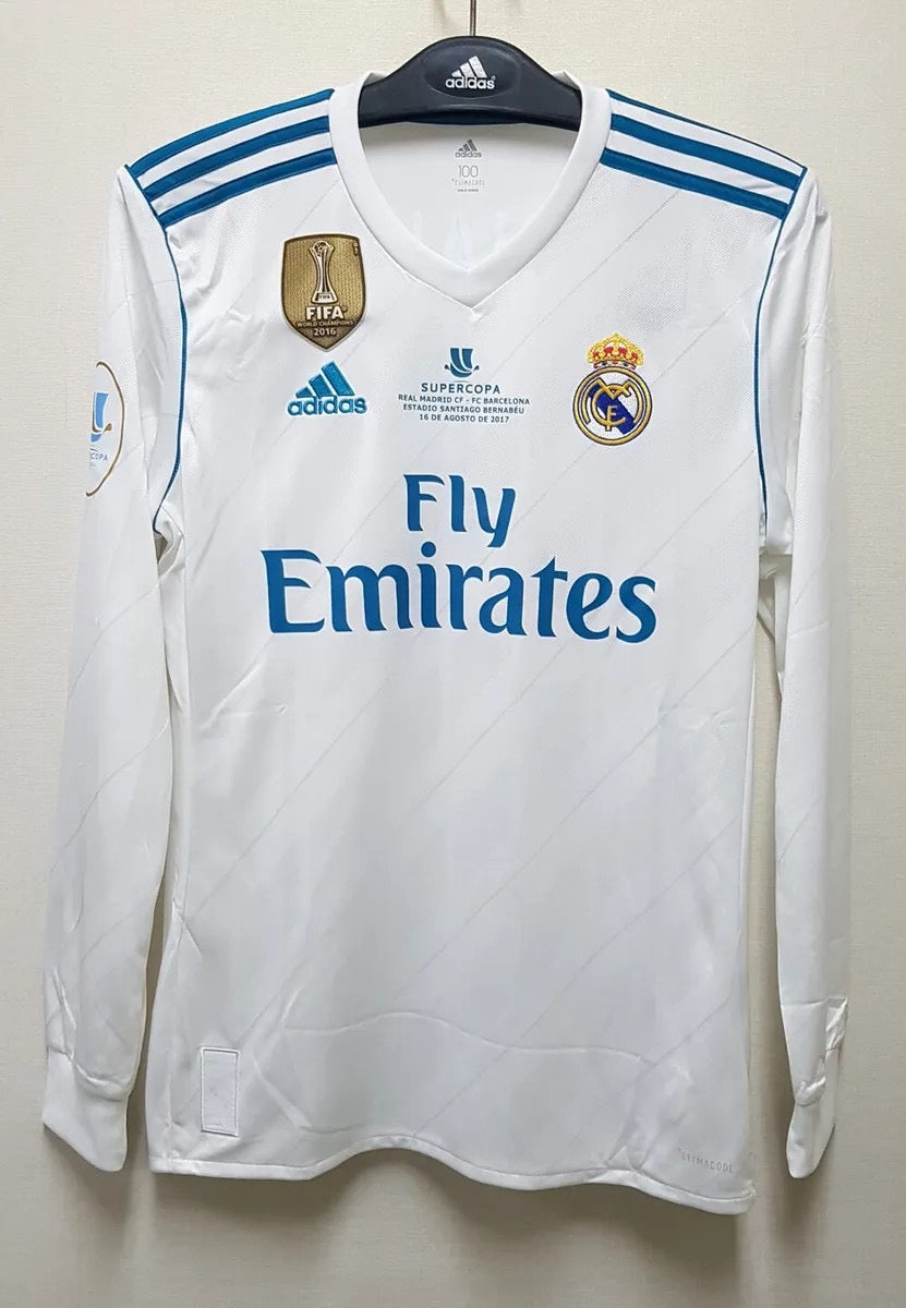 Real Madrid 2017/2018 I Camiseta de casa - manga larga
