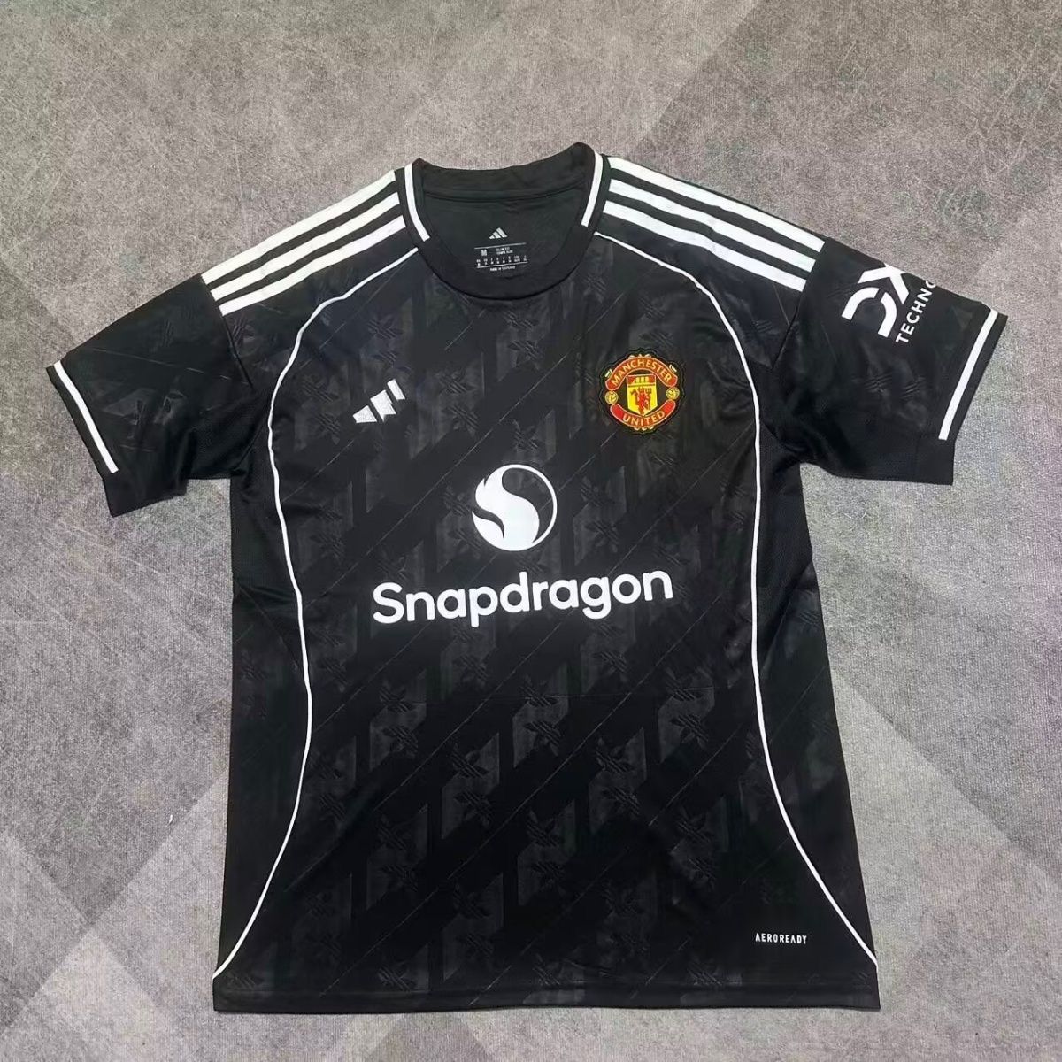 Manchester United 25/26 Negra - Versión Jugador