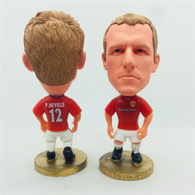 Manchester United #12 Muñeco de Phil Neville Temporada 1998/99