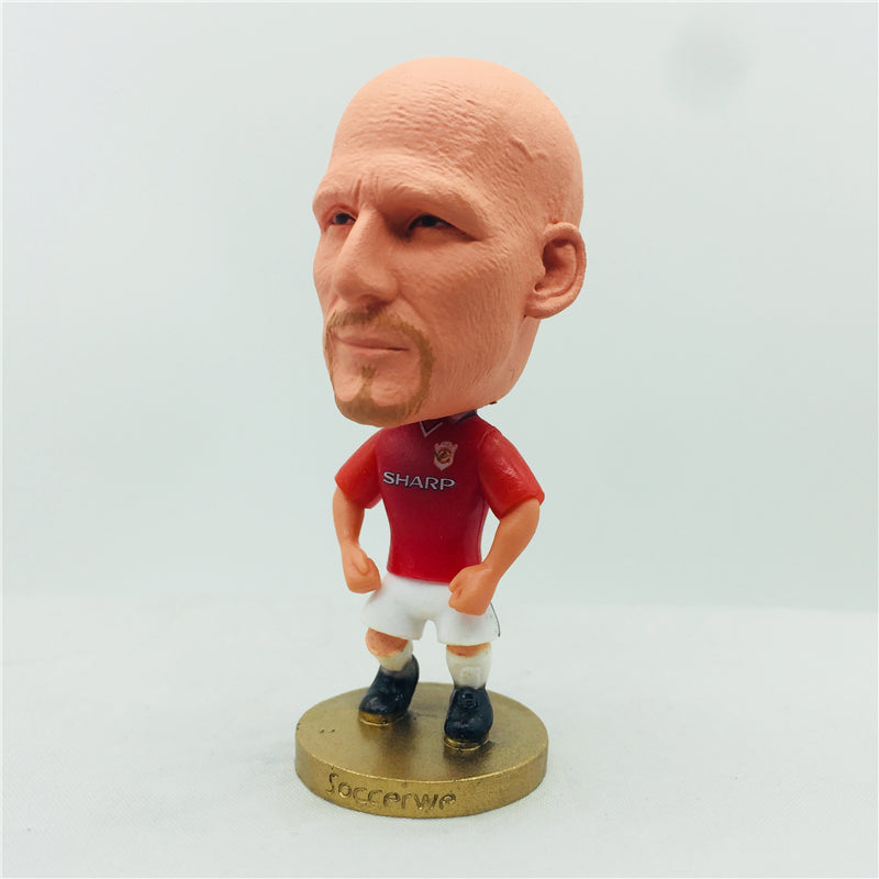 Muñeco Jaap Stam #6 del Manchester United Temporada 1998/99