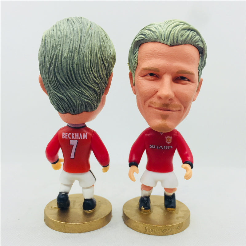 Muñeco David Beckham #7 del Manchester United Temporada 1998/99