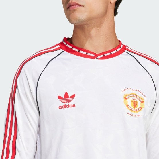 Colección Retro Manchester United 1990/91 - Camiseta de Manga Larga