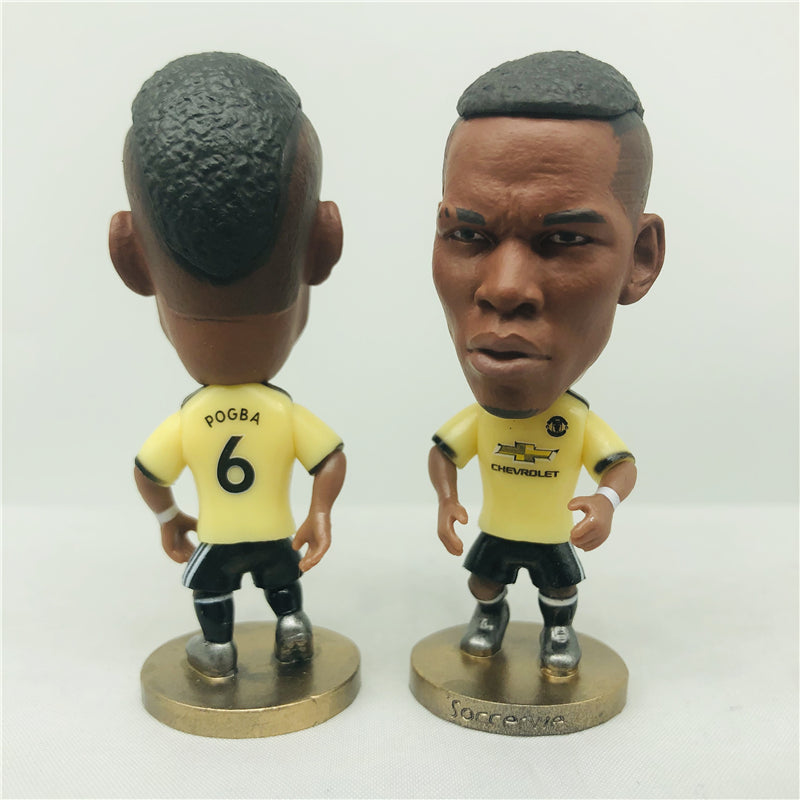 Muñeco de Pogba #6 del Manchester United Temporada 2019