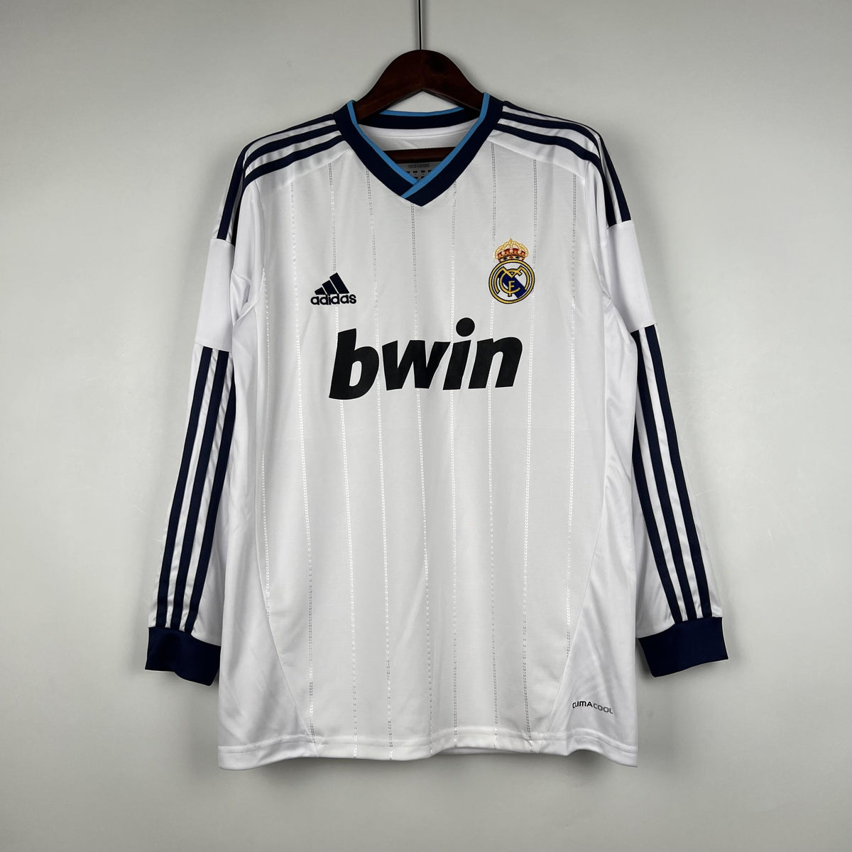 Camiseta retro local del Real Madrid 2012/2013 - Manga larga