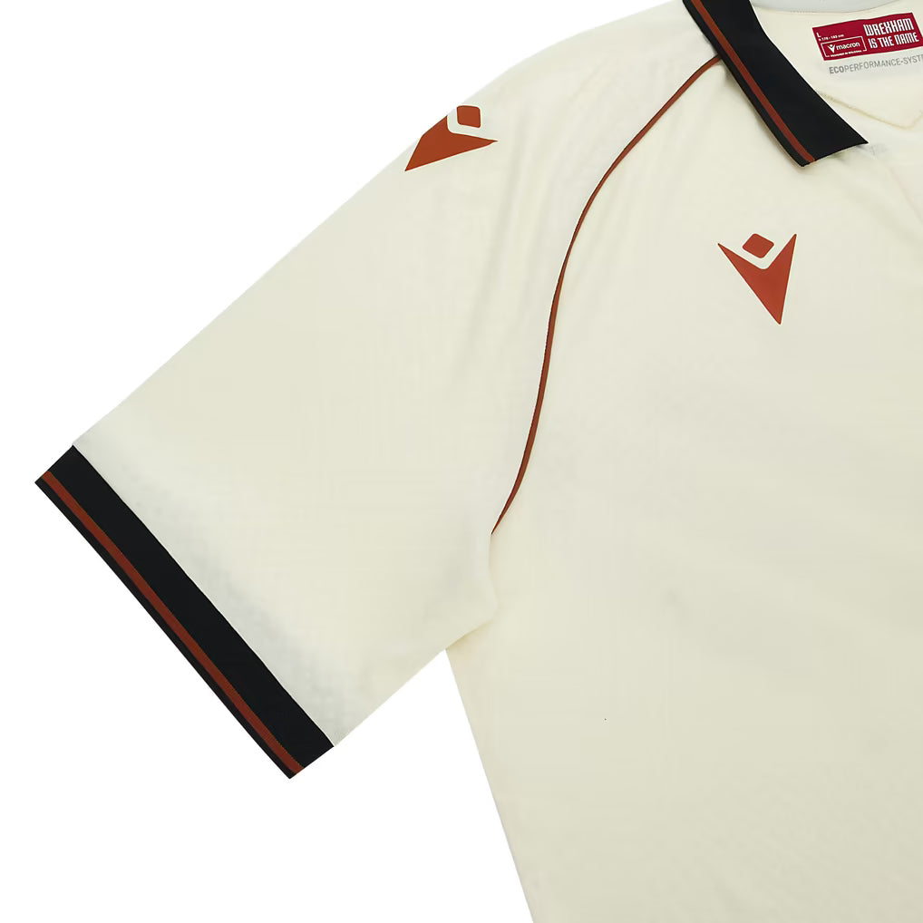 Wrexham Macron 2026/27 Third  Jersey - Cream