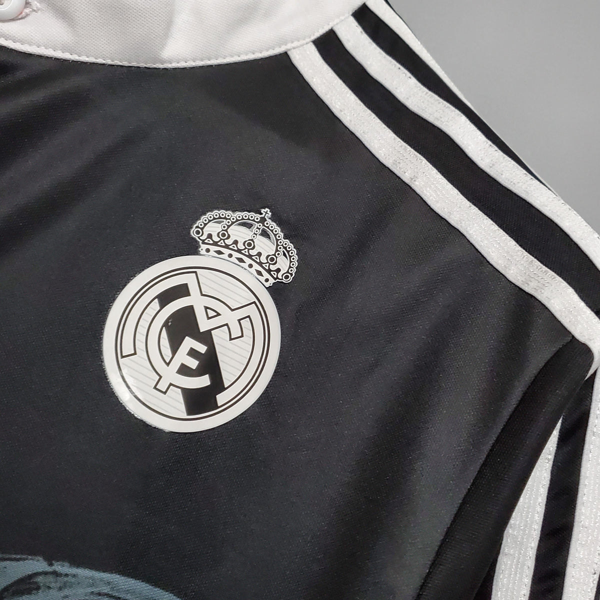 Camiseta retro de visitante del Real Madrid 2014/2015 - Manga larga