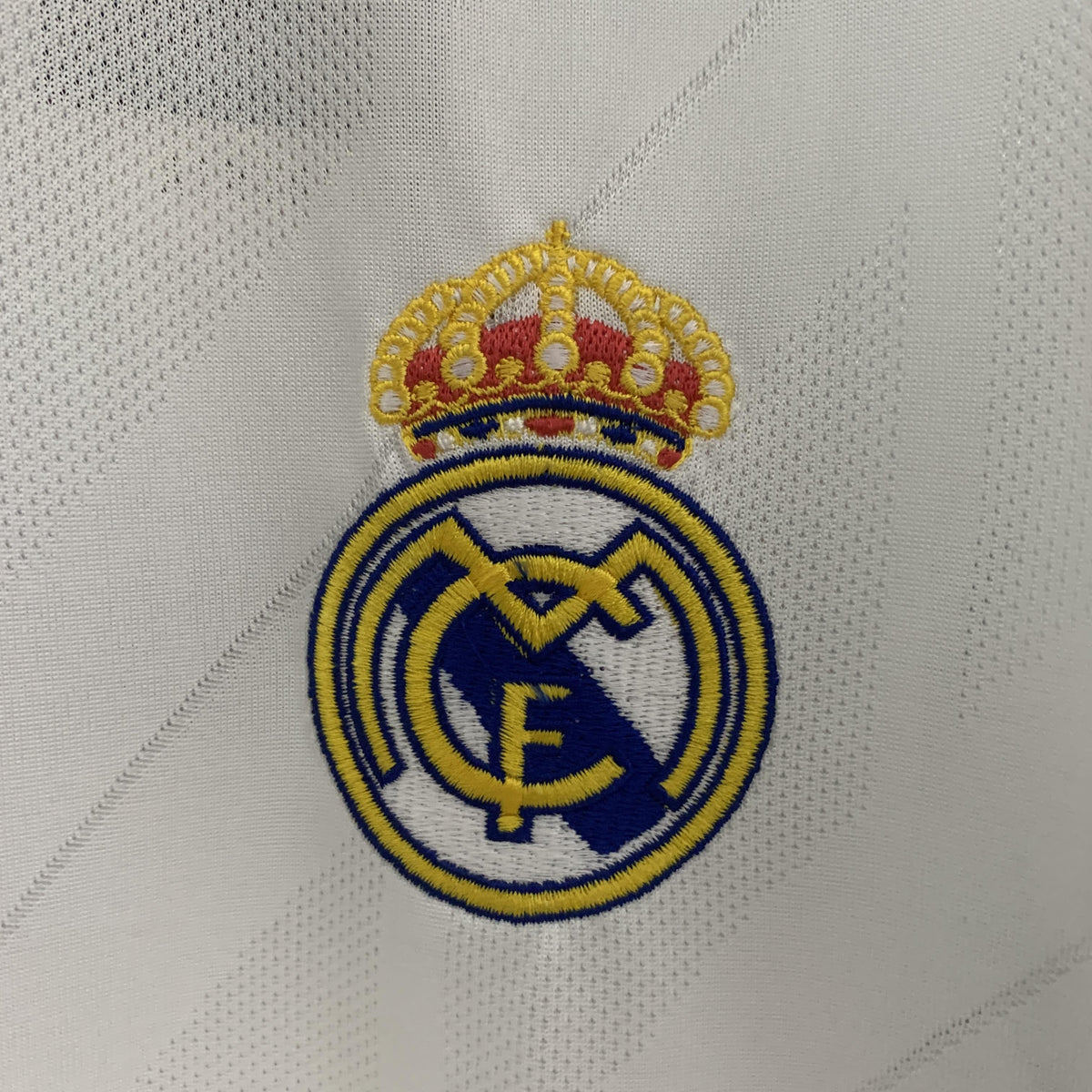Camiseta retro local del Real Madrid 2017/2018 - Manga larga