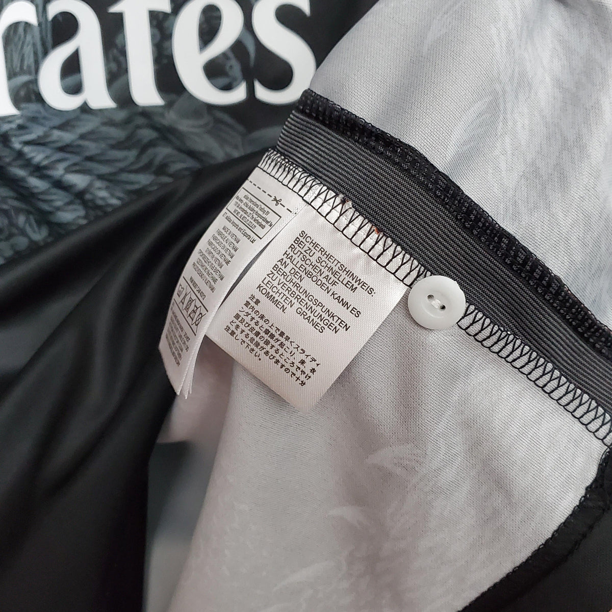 Camiseta retro de visitante del Real Madrid 2014/2015 - Manga larga