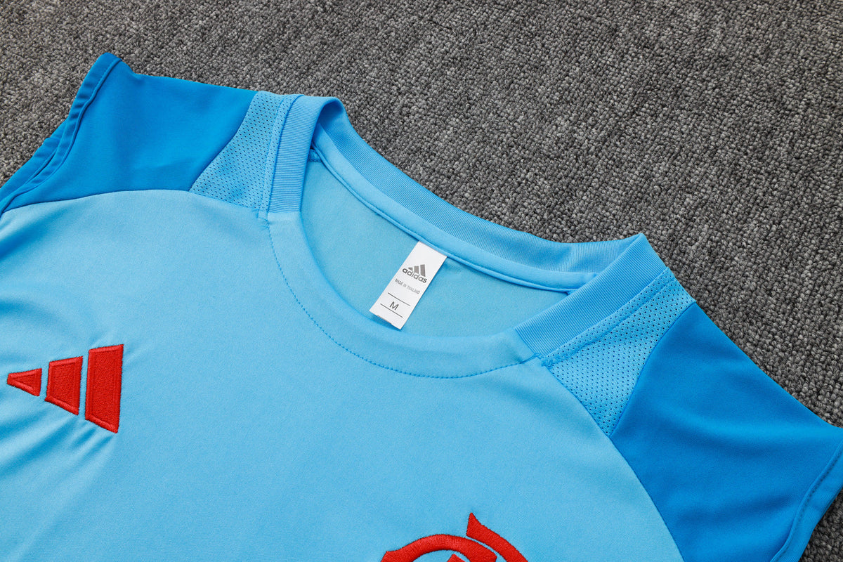 Camiseta de entrenamiento Flamengo + pantalón corto - Sin mangas I 