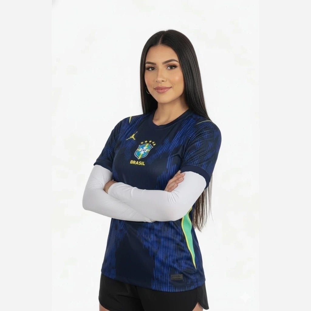 Camiseta Brasil II 2025/26 Versión Fan - Mundial 2026 Mujer