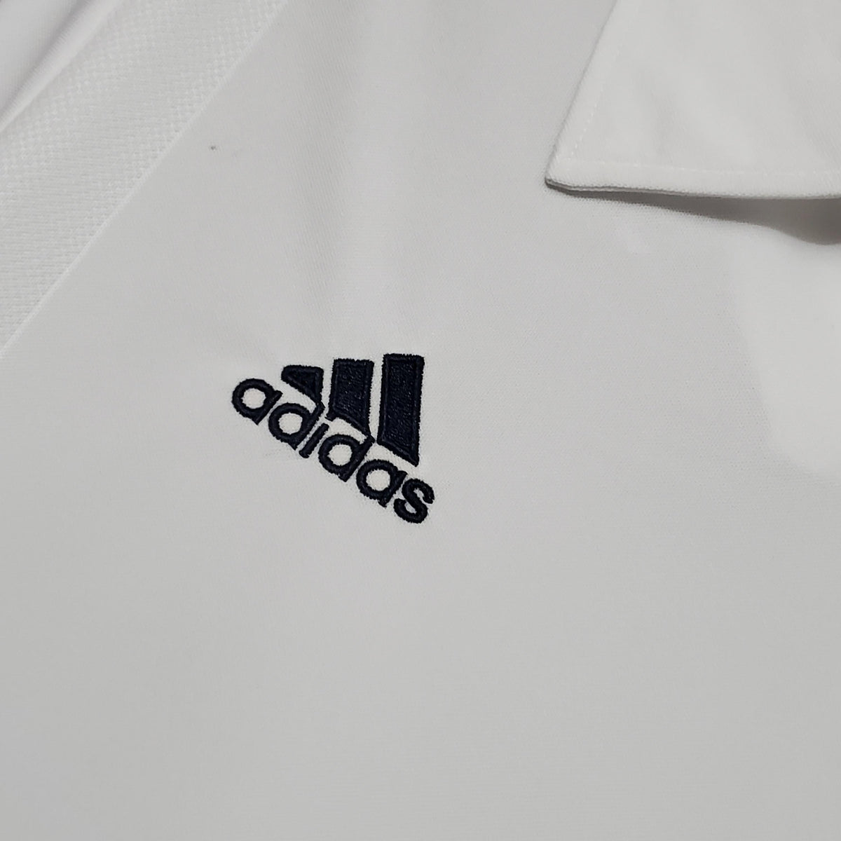 Camiseta retro de local del Real Madrid 2002 - Manga larga