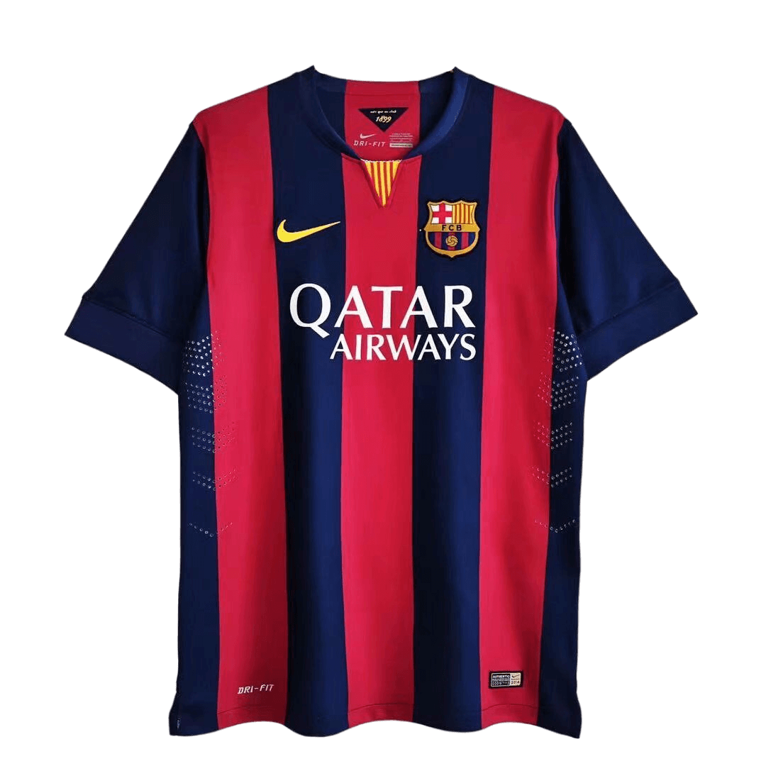 Camiseta retro local del Barcelona Neymar JR 2014/2015