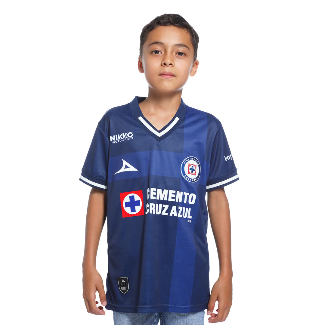 Camiseta de visitante de Cruz Azul para niños 2024/25