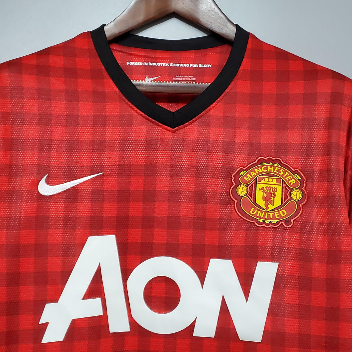 Camiseta retro local del Manchester United 2012/13