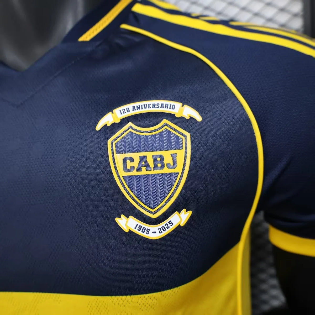 Camiseta de local versión jugador del Boca Juniors 25/26 120 años