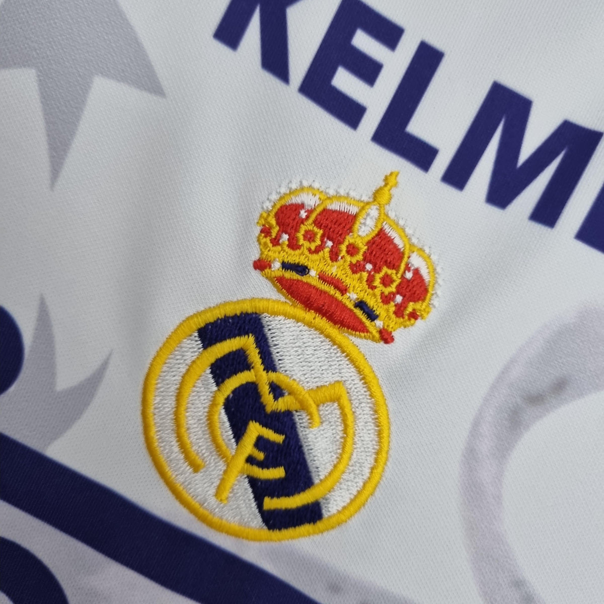 Camiseta conmemorativa retro de la Champions League del Real Madrid 1997/1998