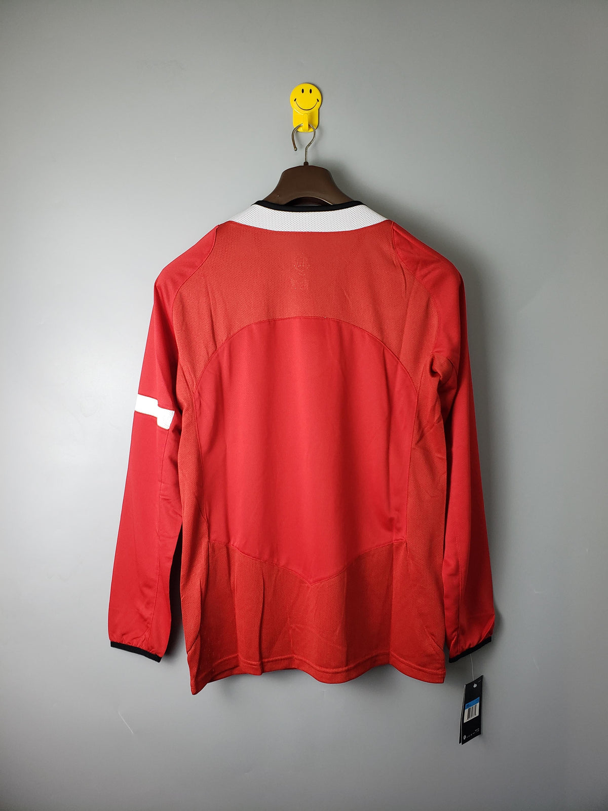 Camiseta retro local del Manchester United 2005 - Manga larga