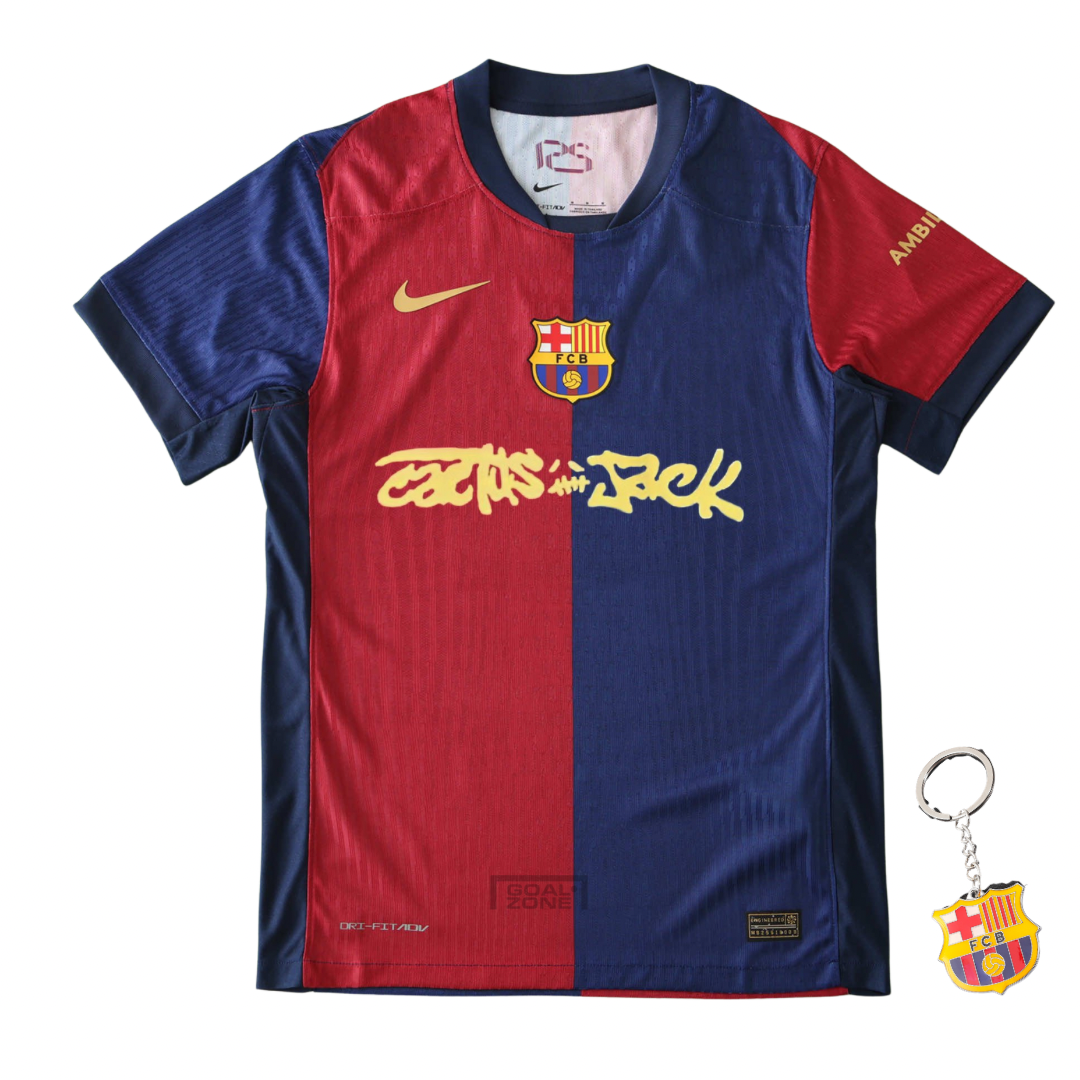 Barcelona X Travis Scott 24/25 I Camiseta de local - Versión para aficionados
