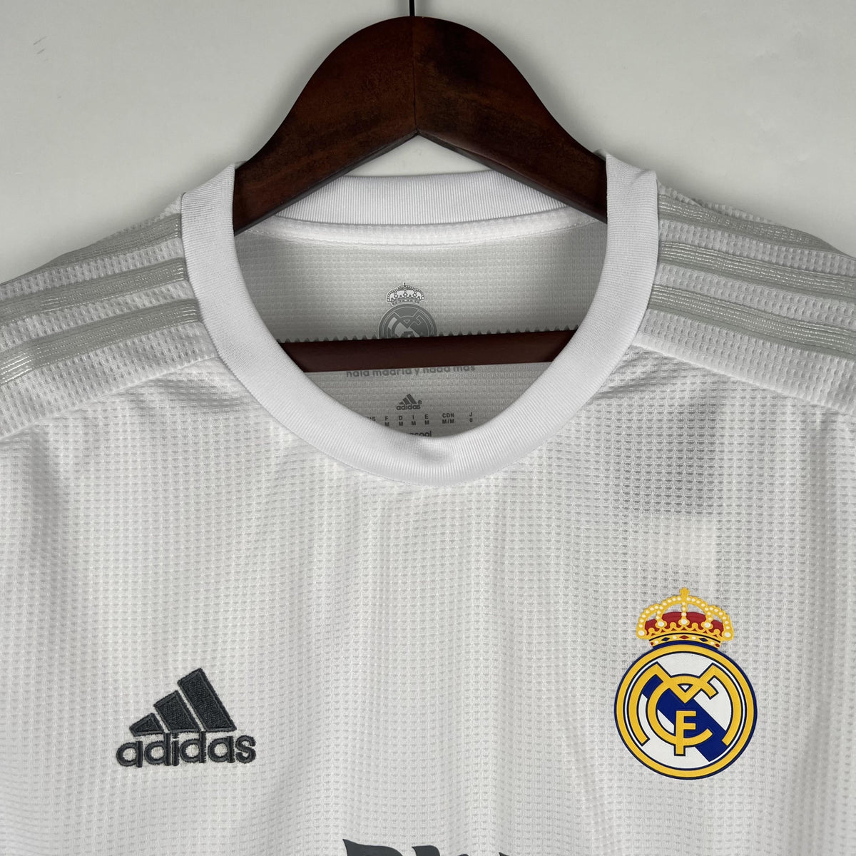 Camiseta retro local del Real Madrid 2015/2016 - Manga larga