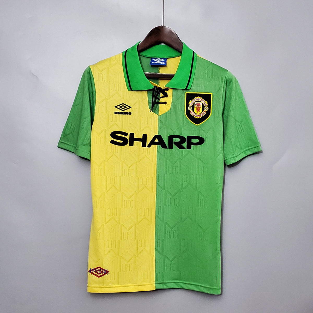 Camiseta retro de visitante del Manchester United 1992/94