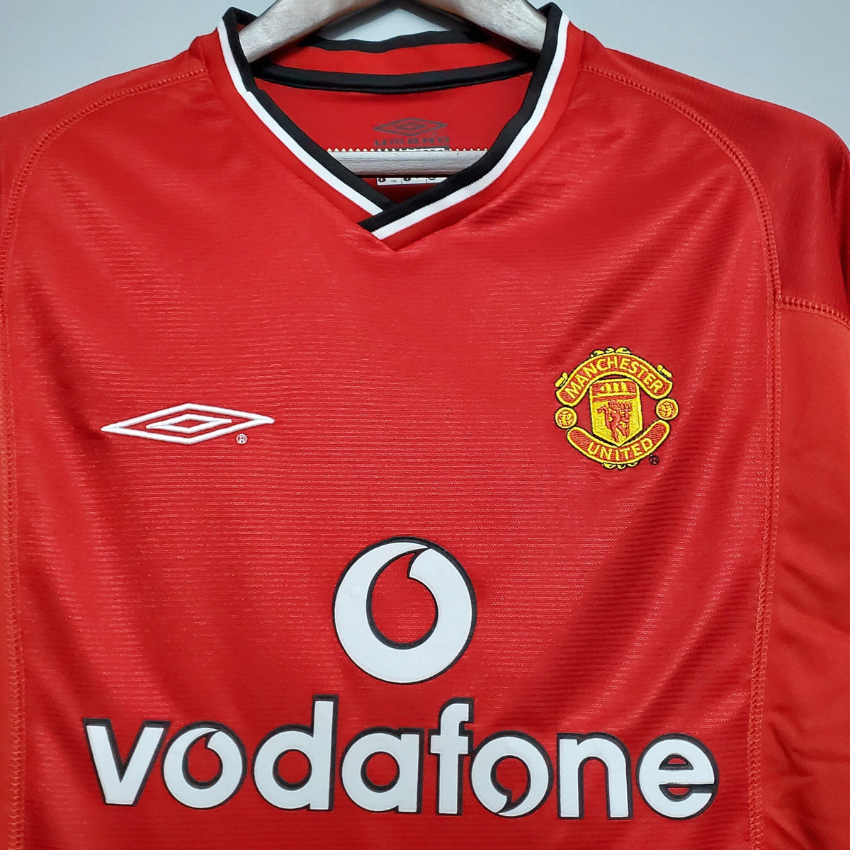 Camiseta retro local del Manchester United 2000/01