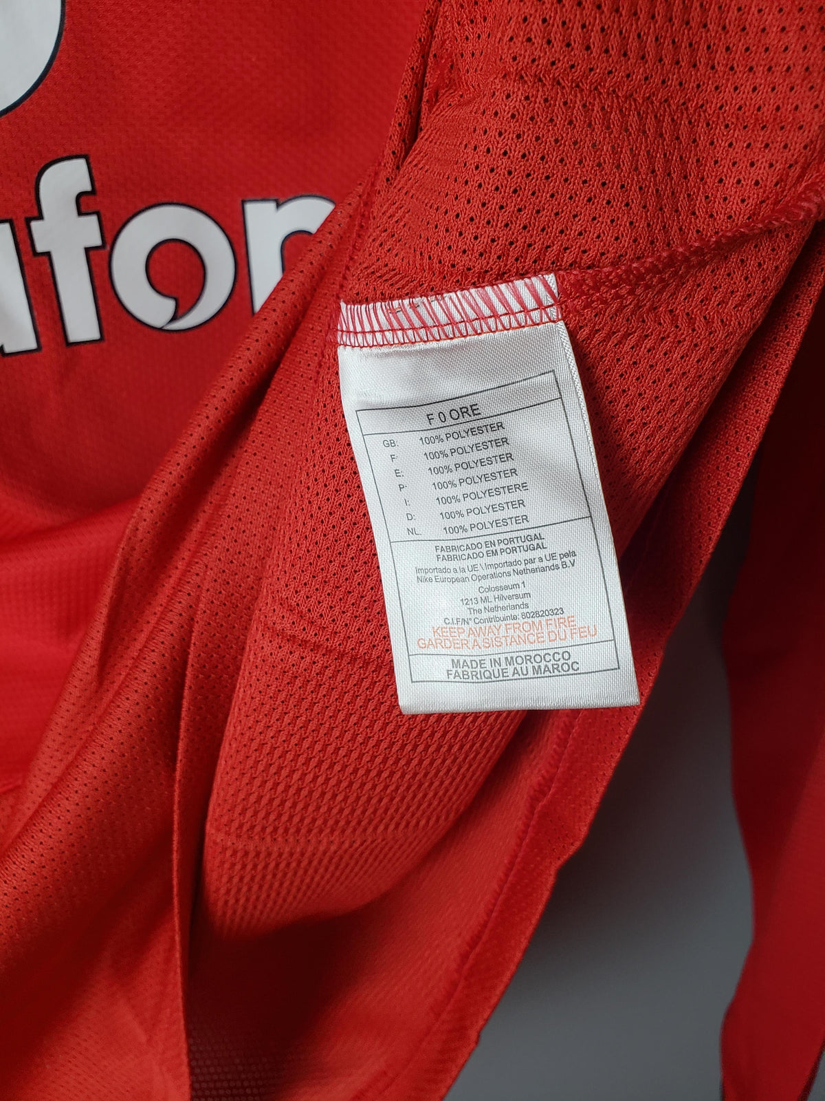 Camiseta retro local del Manchester United 2005 - Manga larga