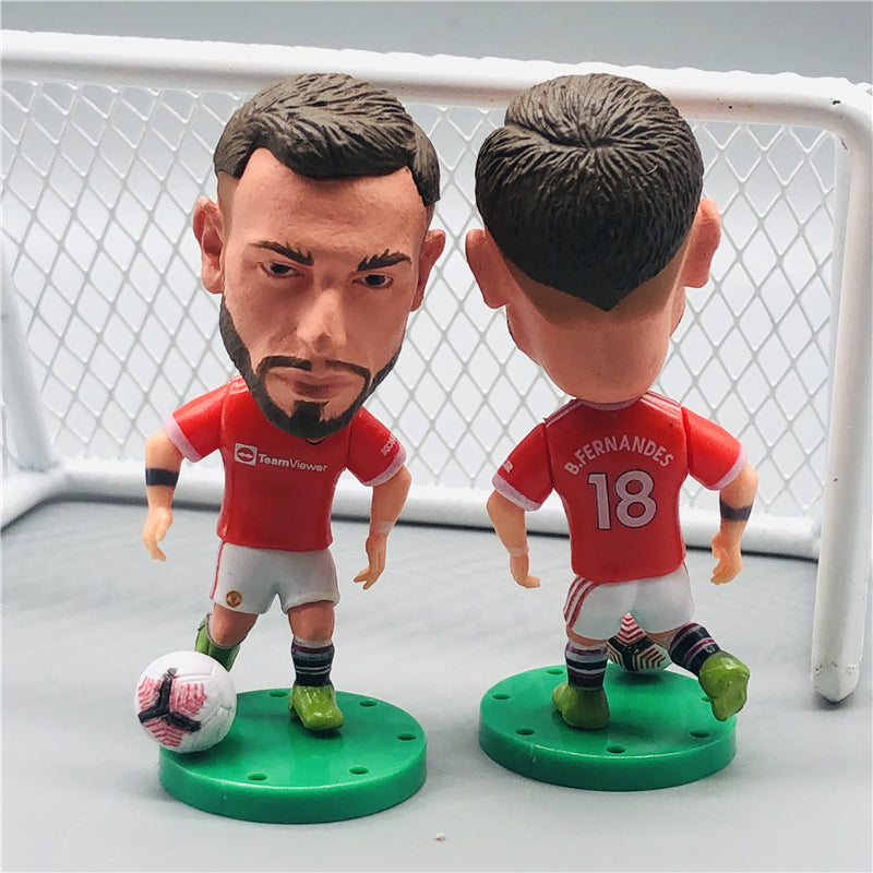 Muñeco de Bruno Fernandes del Manchester United #18 Temporada 2021