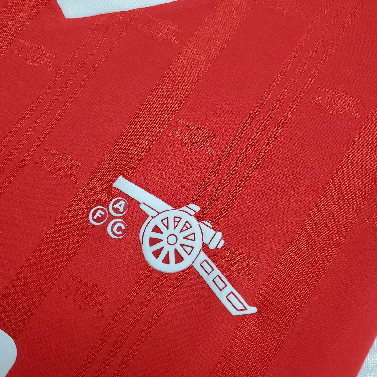 Camiseta retro local del Arsenal 1988/89