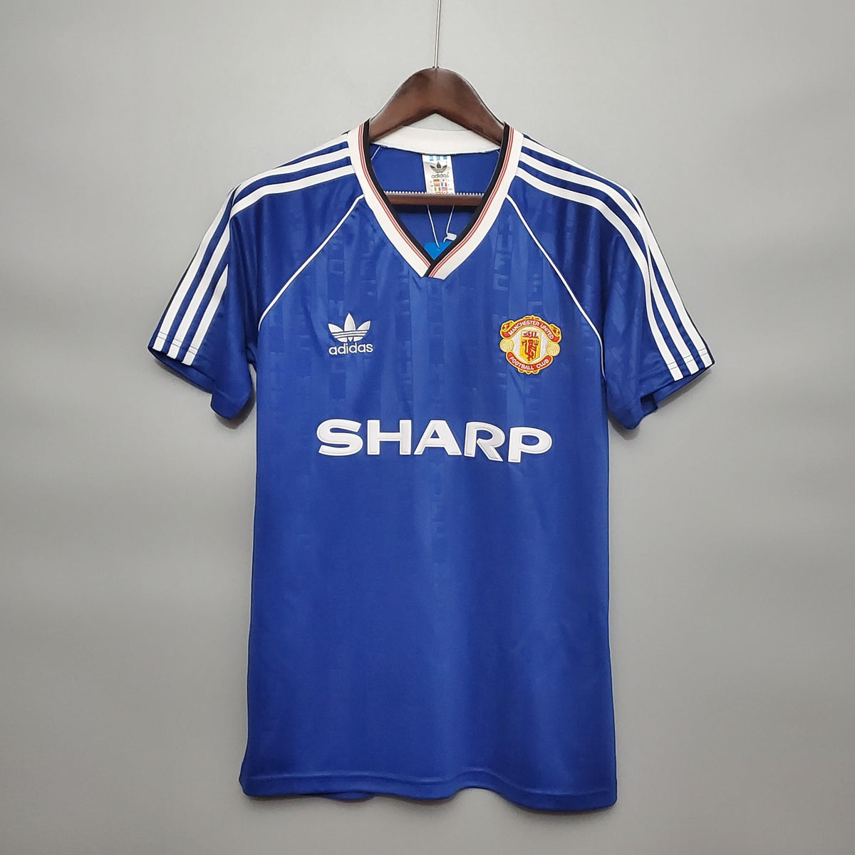 Camiseta retro del Manchester United, tercera equipación de visitante, temporada 1988/90